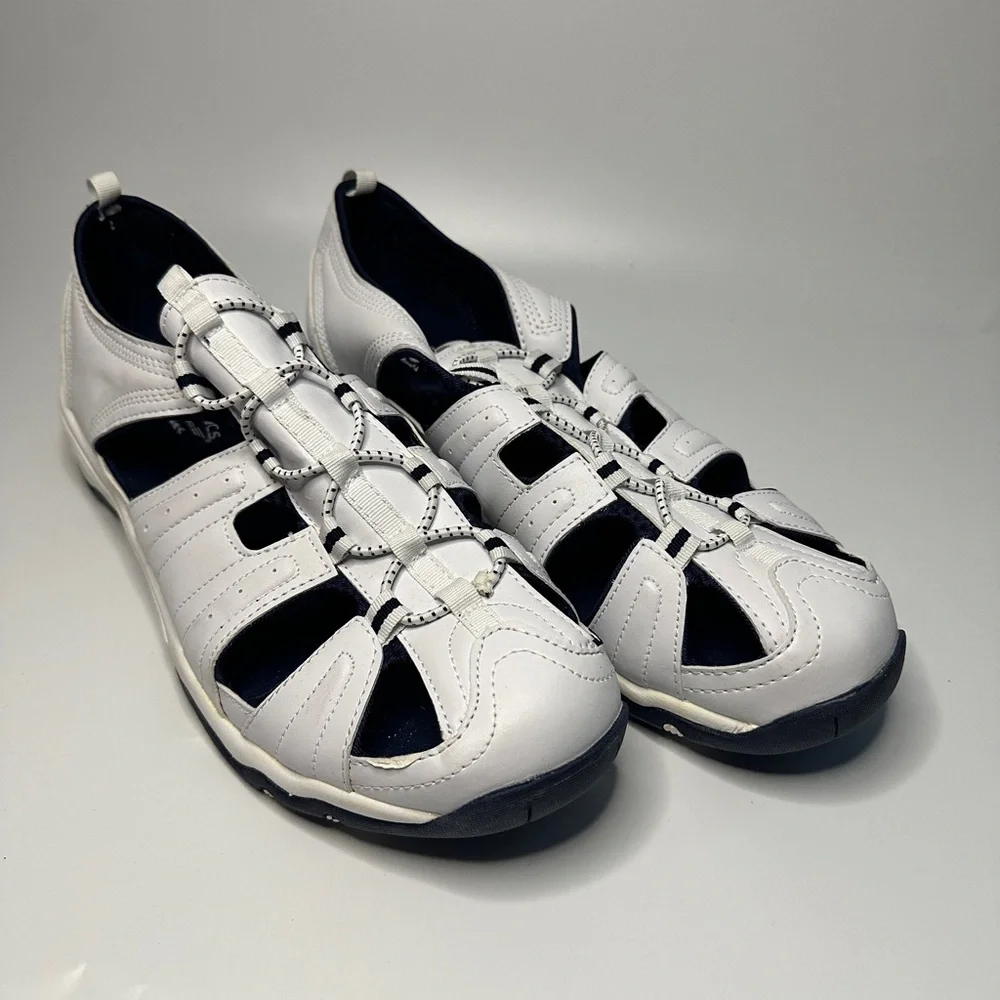 Men’s Boca Classics Typhoon White Sneaker Sandals Size 11
